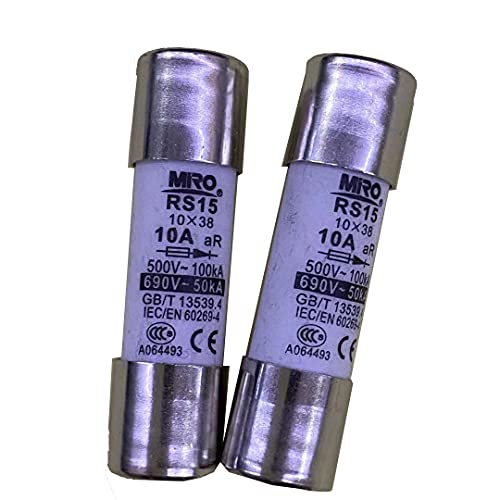 Fusible cylindrique 10x38 aR évite la panne de vos machines électriques