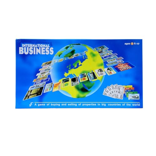 Image of Plastic and Paper International Business Family Board Game (Multicolour),for-All Ages, Big Kid