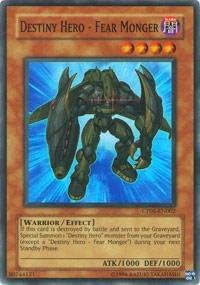Yu-Gi-Oh! - Destiny Hero - Fear Monger (CP06-EN002) - Champion Pack Game 6 - Promo Edition - Super Rare