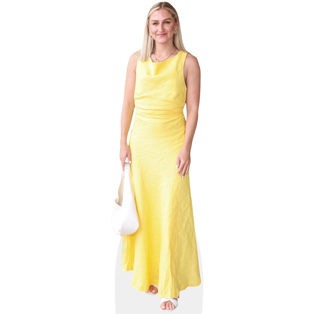 Celebrity Cutouts Mini Size Cutout Laura Coombs (Yellow)