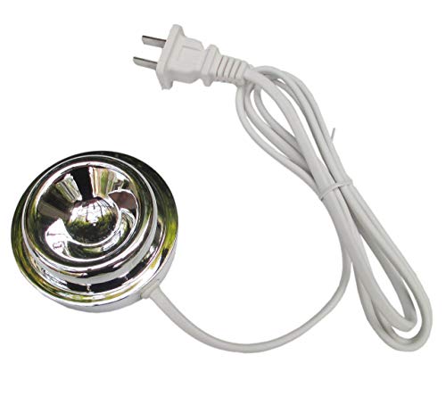 Charging Base for Sonicare Single 1-Button DiamondClean Toothbrushes, Silver (White)