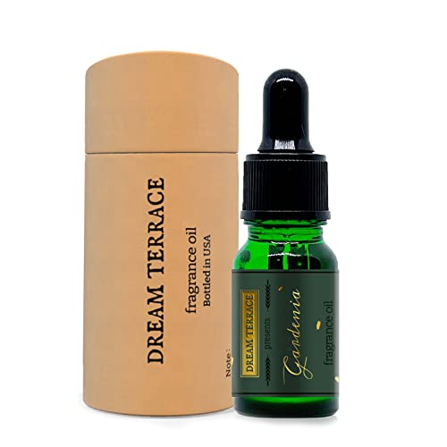 Dream Terrace Gardenia 10 Milliliter Fragrance Oil With A Glass Dropper For Diffuser | Kosher Certified, Vegan Certified, And Gmo-Free Verified. Made In Usa - (Pack Of 1)… #TOP9