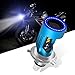 KaiDengZhe H4 HS1 Bombilla LED para Faros Delanteros de Motocicleta con Blue Angel Eye 9003 HS1 Faro LED Alto/Bajo 12V 2600LM Reemplazo de la Lámpara Halógena H4 Blanco 6000K