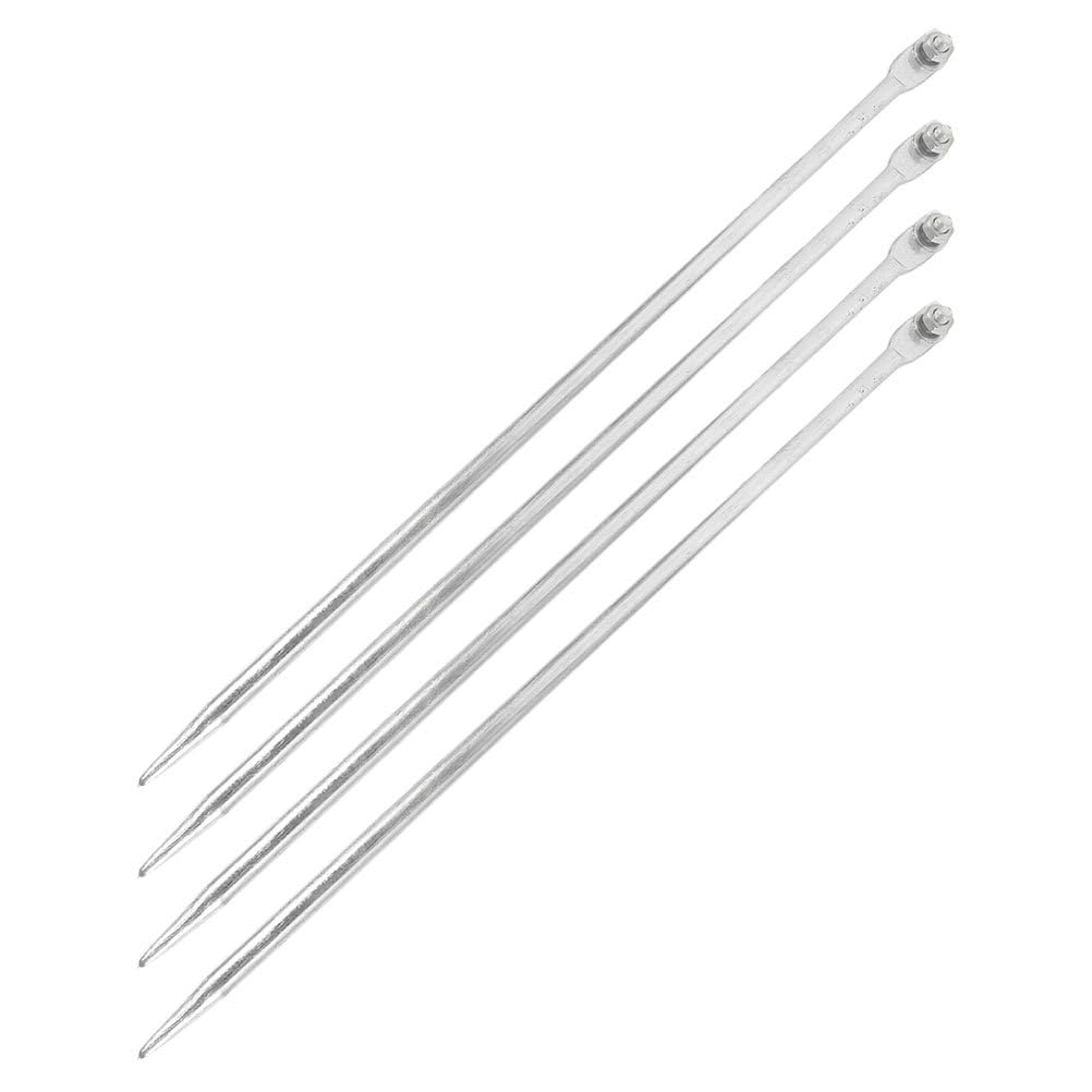 VICASKY Erdungsspieß Erdungsstab Staberder 4pcs Tiefenerder Erdungsklemme Erdspieß Erdung Blitzableiter Anlage Set Zur Staberder Verzinkt Blitzableiter Erdungsspieß Effiziente Erdung Aus Eisen