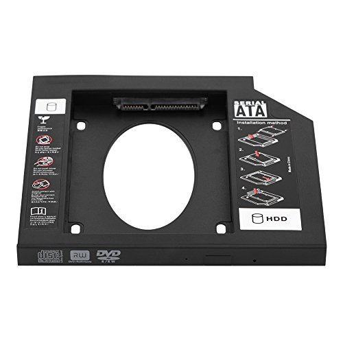 Adaptador carcasa SSD 2.5" Yctze 9.5mm Dual Boot miniatura 1
