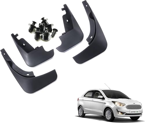 Image of WolkomHome Mud Flap Compatible with Aspire - Durable Splash Guards for Car Exterior Protection