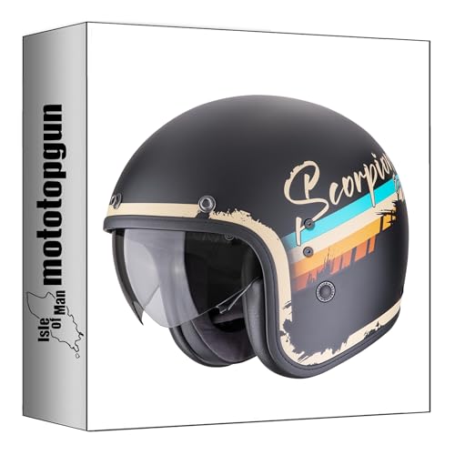 Casque jet Scorpion Belfast Evo Adonis finition haut de gamme