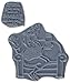 Art Impressions People Cling Rubber Stamp, 7 by 4-Inch, Celeste Set