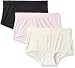 Hanes Women's Constant Comfort Microfiber Boyshort 3-Pack Panty, Assorted, 7