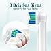 REDTRON Replacement Brush Heads for Oral B, 8 Pack Electric Toothbrush Heads for Oral B Braun, Classic Precision Clean Brush Heads Fit Professional Care, Vitality Pro Smart Genius Series and More
