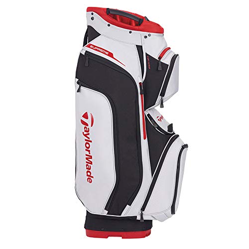 Amazon | TaylorMade Supreme カートバッグ シルバー ホワイト