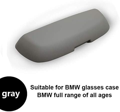 AnyCar Glasses Storage Box for Car BMW Sunglasses Holder Case Storage Box Eye Glasses Box Case (Gray)
