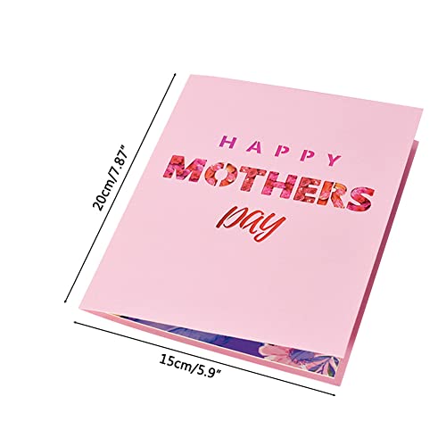 Biglietto d'auguri per la festa della mamma, buona...