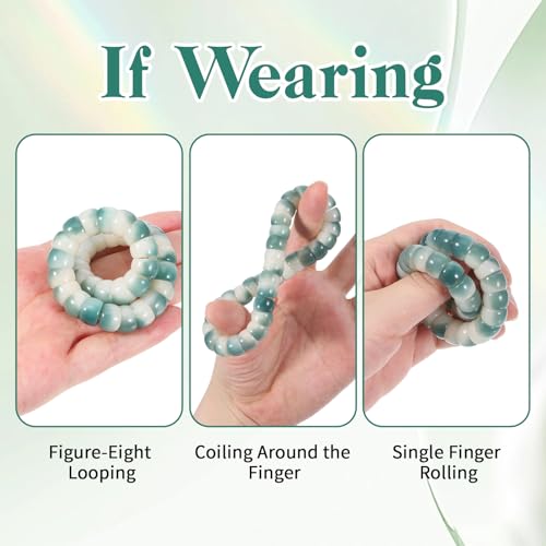 Image of Mudi Bracelet Natural Bodhi Seed Bracelet Anxiety Fidget Bracelets