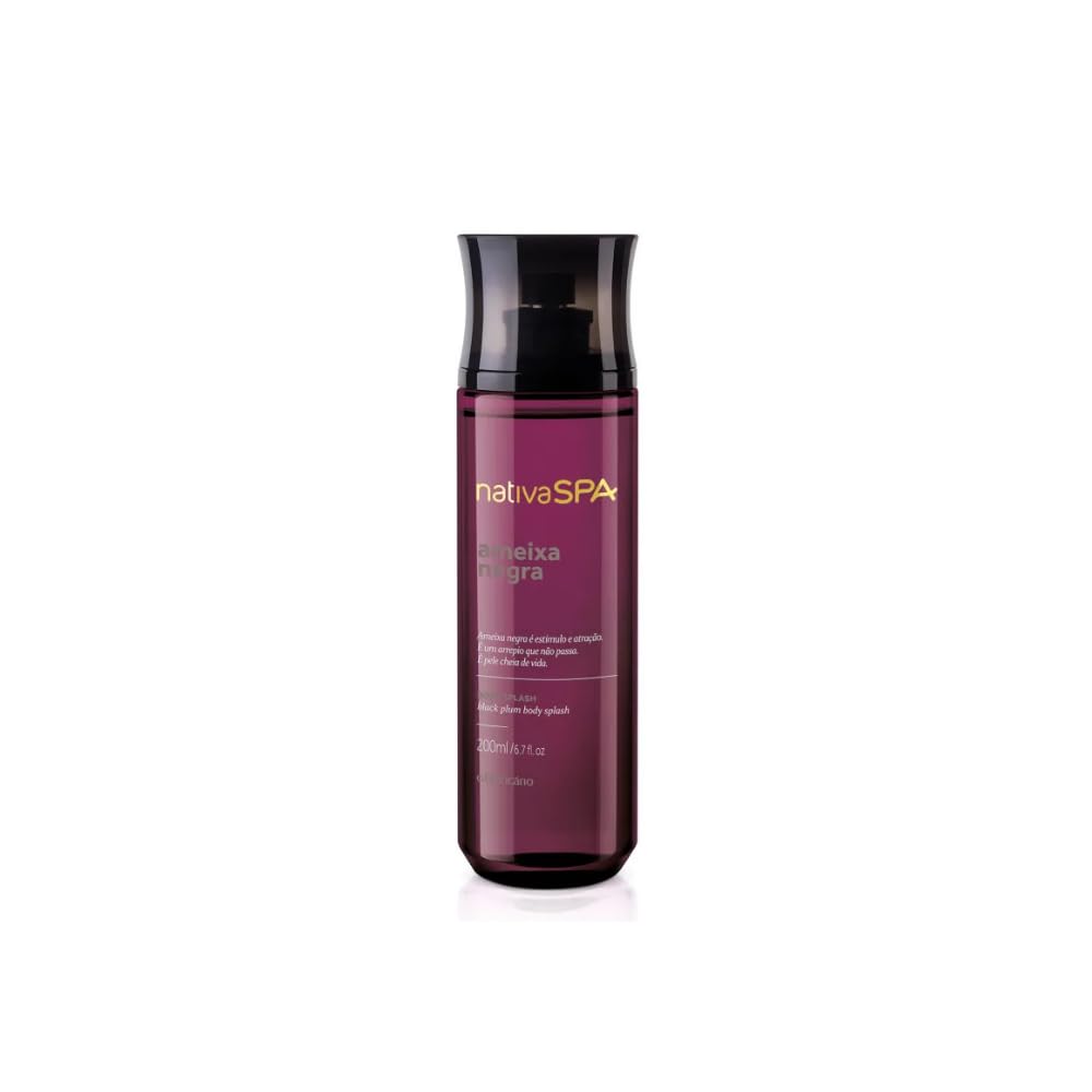 O Boticário Nativa SPA Ciruela Negra Bruma Corporal Body Spray Vaporizador Perfumado de Fragrancia para Cuerpo 200ml