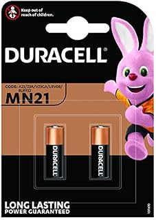 Duracell Baterie alkaliczne 23A, 23AE, A23, V23GA, MN21, LRV08, 12 V, alkaliczne, do systemów alarmowych samochodów i kluczyków samochodowych