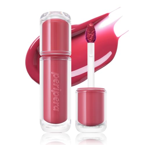 Image of Peripera Mood Glowy Tint | Watery Glow Finish, Buildable Fresh Color, Long-Lasting Stain | Lightweight & Non-Sticky | K-Beauty Lip Tint, Safe for Sensitive Lips (19 CHERRY SO WHAT)