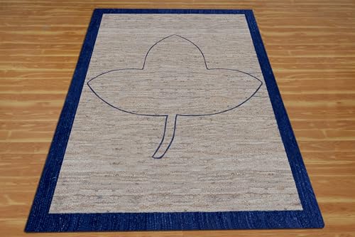 Tapis en jute résistant lavable idéal pour buanderie et cuisine beige - 5