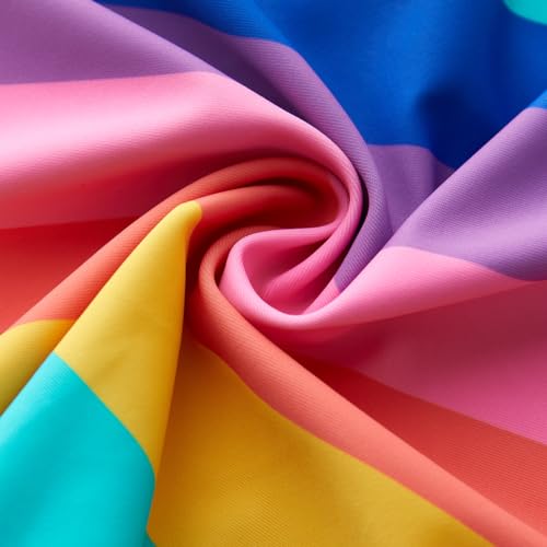 Image of Toddler Girls Swimsuit Rash Guard Sets 2-Piece Bathing Suits UPF 50+ Summer Kids Swimwear 2-7T