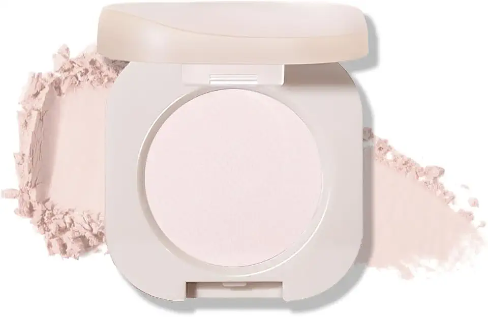 Sombra branca fosca única, sombra monocromática intensa e brilhante, aplique maquiagem facilmente, pó fosco prensado sombra individual