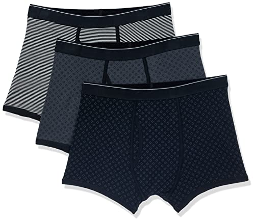 Image of Marks & Spencer Men's Cotton Blend Classic Briefs (T14 4721S Black Mix M)