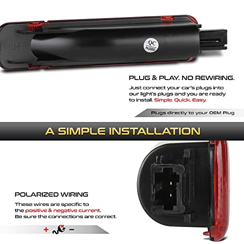 Luces LED rojas para panel puerta interior Silverado 1995-2007 miniatura 4