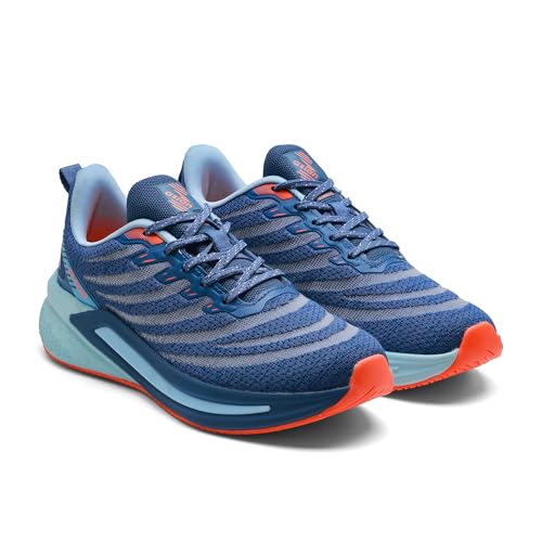 Image of ASIAN Powerplay-25 Men's Running Shoes | Knit Mesh Upper Lightweight Shoes | Memory Foam Technology | Premium Athletic Sneakers for Sports & Gym