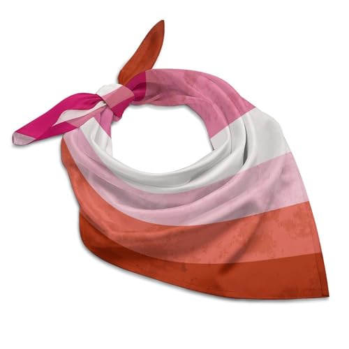 Women's Satin Head Scarf, Fashion Silk Feeling Neck Scarf, Ladies Square Headwear Hair Wrap Bandana