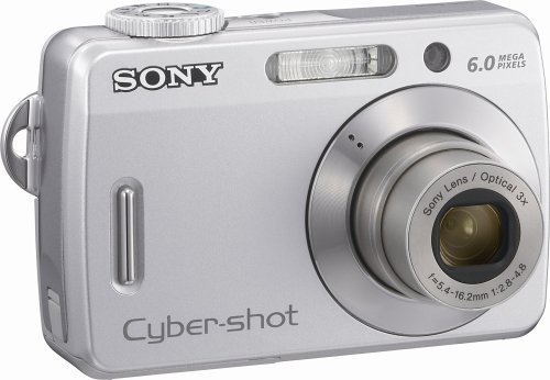Sony Cybershot S500 6Mp Digital Camera With 3X Optical Zoom (Old Model) #TOP2