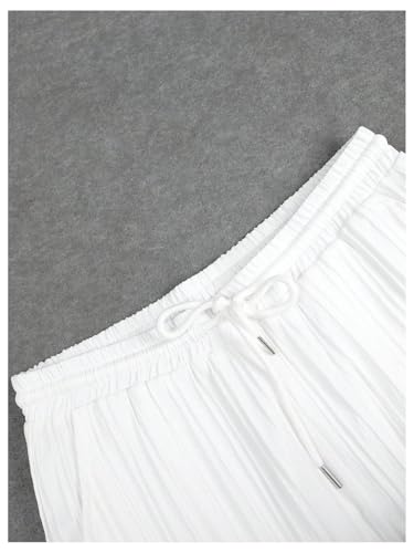 Men's 2 Piece Outfits Short Sleeve Button Down Shirts Drawstring High Waisted Pants Vacation Sets3