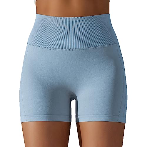 High Waisted Biker Shorts for Women-5