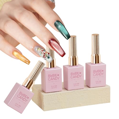 BUBU CANDY Christmas Oen step Cat eye Gel Nail Polish
