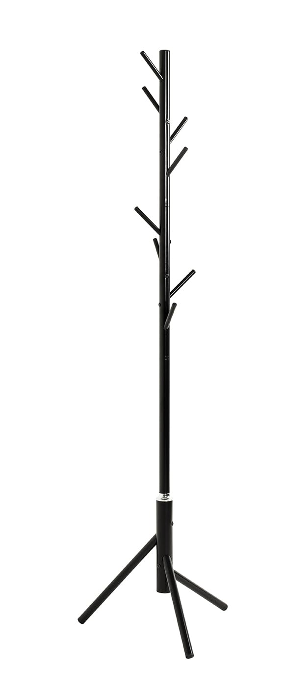 HAKU Möbel Kapstok groen, metaal - Maat: H 173 cm x 48 cm, Stijl: Traditioneel