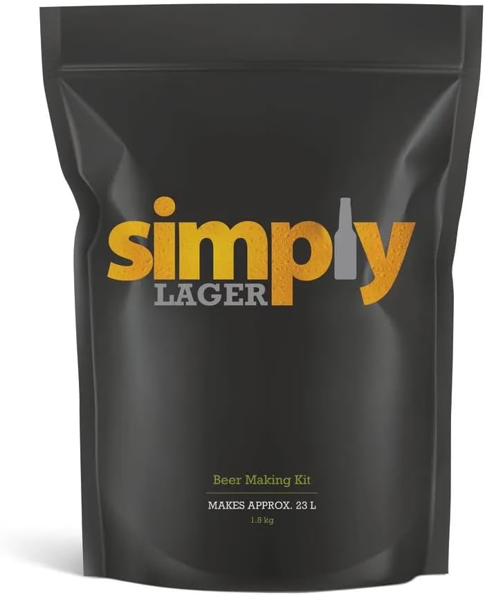 Simply Lager Home Brewing kit - Makes 40 Pints of Craft Beer