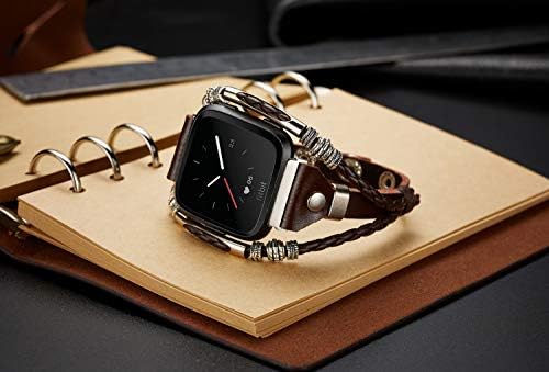 Compatible with Samsung Galaxy Watch Active 40mm Bands, Marval.P 20mm Universal Bands (NO Lug Included) for Galaxy Watch 42mm Leather Replacement Bracelet Strap, Wristbands Wrist (#Dark Black)