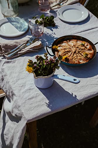 Foto von Riess, 0602-022, Schlemmerpfanne 26, CLASSIC - SCHWARZEMAILLE, Durchmesser 26 cm, Höhe 5.9 cm, Emaille, schwarz, Servierpfanne, Gourmetpfanne, Induktion