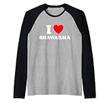 I Love Shawarma – Lustiger Fan für afrikanische Speisen Raglan