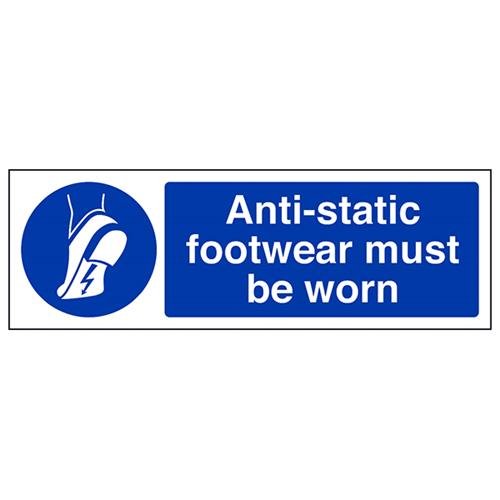 Vsafety Schutzhandschuhe Schild – 300x100 Mm, Selbstklebend, Blau, EN ISO 7010 Konform