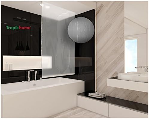 Bathroom Shower Curtain Roller Blind Extra Long, 4 Width Sizes, Simple (140 x 240CM)