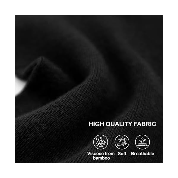 SERISIMPLE Frauen Knöchel Socken Bambus Crew dünne Knöchel Höhe Boot leichte Farbe Anti Geruch weiche atmungsaktive Socke 5 Paare – Bild 4