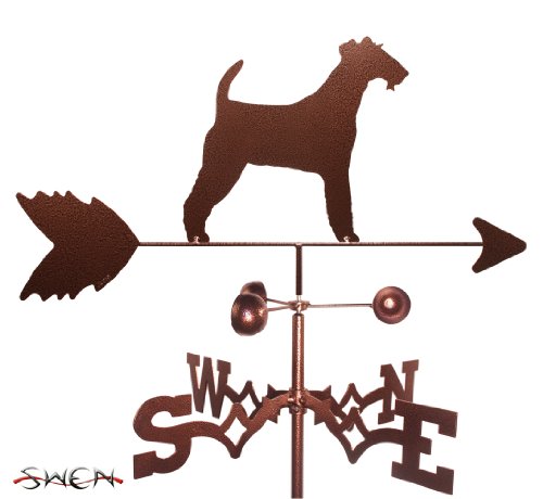 SWEN Products Hand Made Irish Terrier Dog Side Mount Weathervane ~New~