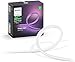 Produktbild Philips Hue White and Color Ambiance LED Outdoor Lightstrip, 2 Meter, dimmbar, bis zu 16 Millionen Farben, steuerbar via App, komplett wetterfest