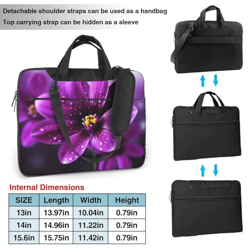 Maletín para portátil tamaño 15.6 pulgadas color negro miniatura 4