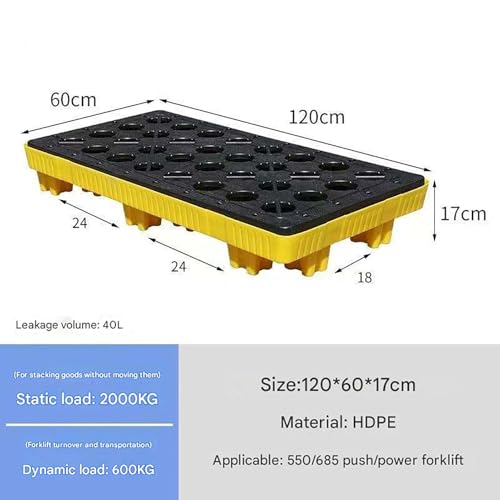 Solution déversements plateforme de rétention modulaire avec drain de vidange - 2