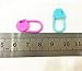 FASUJAS 240 Pieces Knitting Crochet Locking Stitch Markers Stitch Needle Clip Counter 10 Colors (240 Pieces)