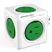 PowerCube Original, 5 Outlet Wall Adapter Power Strip with 5 outlets and Resettable Fuse - PC-4100-USORPC By Allocacoc