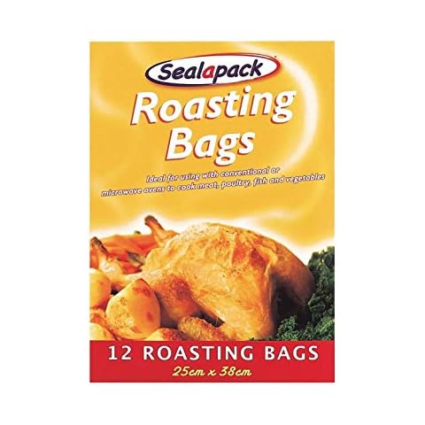 2 X 12 X Roasting Bags 25CM X 38CM Cover
