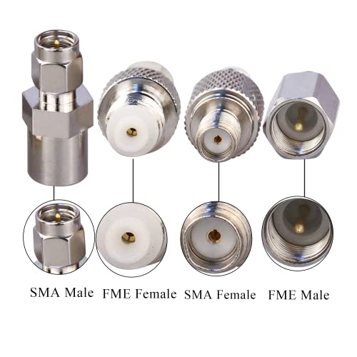 Kit adaptador SMA a FME 4 piezas TUOLNK miniatura 5