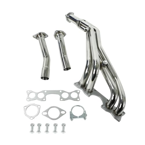 Tubo de escape plata para colector de camioneta Nissan D21 2.4L de 1990-1995