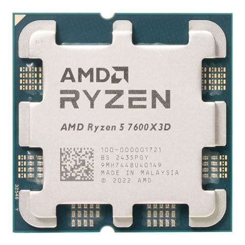 Ryzen 5 7600X3D processore 4,1 GHz 96 MB L3 ( Ryzen 5 7600X3D BOX ? 100-100001721WOF) - Processore - Immagine 1